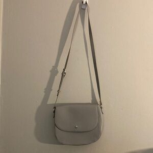 Elegant Gray Crossbody Bag